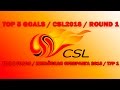 Top 5 Goals CSL2016 Round 1 Fernandinho Alex Teixeira Gervinho