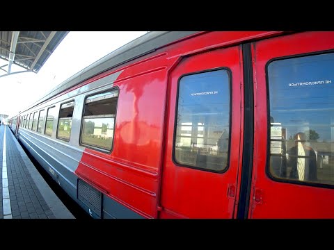 Из окна ЭЛЕКТРИЧКИ по маршруту Нижний Новгород - Семёнов /electric train Novgorod-Semyonov (RUSSIA)