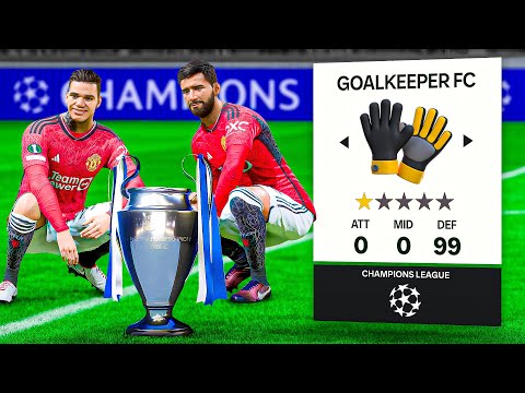 Can I Win UCL with Goalkeepers Only?
