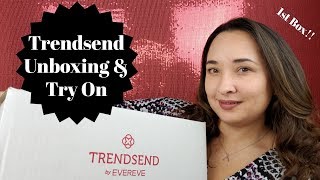 1st Trendsend by Evereve | Unboxing &amp; Try On Review | March 2018 Subscription Box