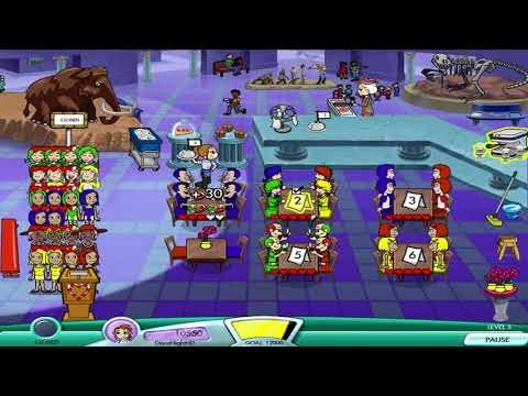Diner Dash 4: Hometown Hero Walkthrough - Level #25 - Museum Grill - Cellphone Addicts