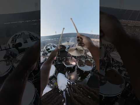 Hurricane from my POV🌪️ LIVE w/ @TheWeeknd #theweeknd #livemusic #tour #drummer #live #drums #pov