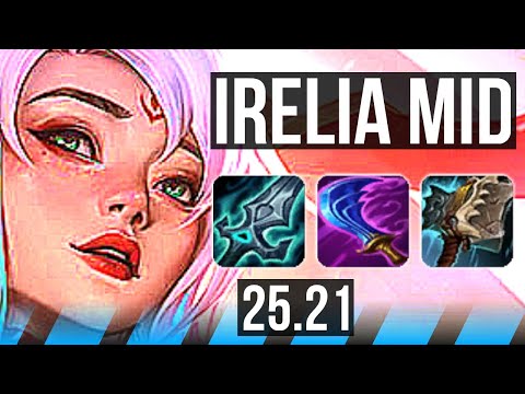 IRELIA vs AKALI (MID) | KR Master | 25.21