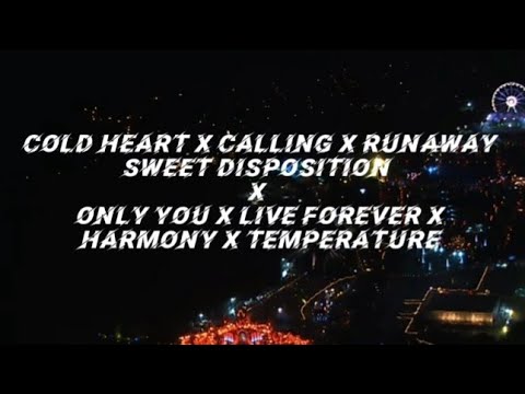Dua Lipa - Cold Heart X Sweet Disposition X Calling X Runaway  (Dika Prasetyo Mashup) Lyrics EDM Mix