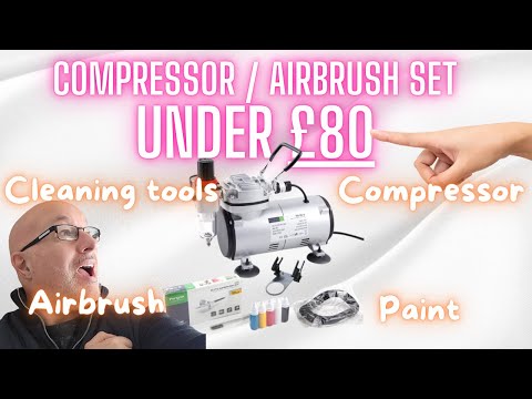 Fengda Basic Airbrush kit & Compressor FD18 2K Review