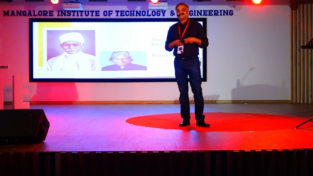 Sanjeev Gupta on stage