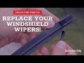 Now Is The Time to Replace Your Windshield Wipers!
