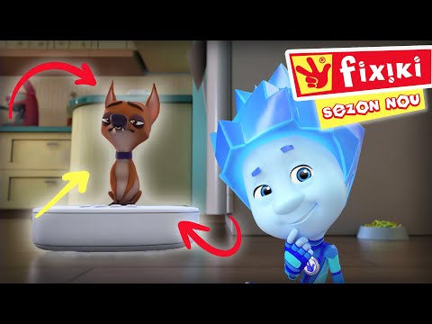 😲 Ce pățește Nolik? | Micul Tom și Robotul Buclucaș 🤖 + Șosețica în Acțiune! 🐶 | Fixiki Sezon Nou