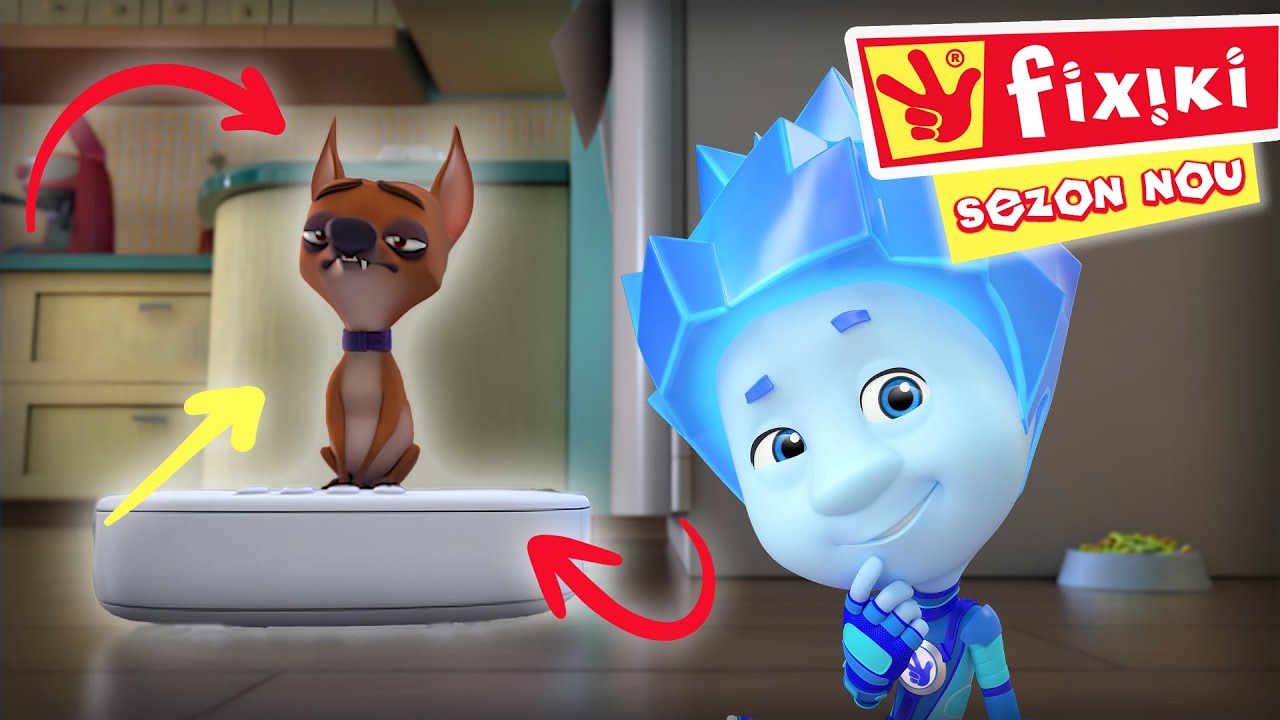 😲 Ce pățește Nolik? | Micul Tom și Robotul Buclucaș 🤖 + Șosețica în Acțiune! 🐶 | Fixiki Sezon Nou