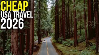 USA Budget Travel Guide 2026 | 10 UNBELIEVABLY CHEAP Destinations You Must Visit