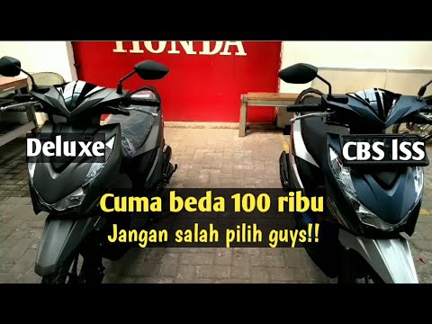Perbedaan Mendasar Honda Beat Deluxe VS Honda Beat CBS ISS - Selisih Harga 100 Ribu I Review