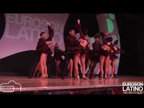 ALMA LATINA PRO-AM FROM TIJUANA MEXICO - PERFORMING FLAMENCO AT EUROSON LATINO 2017