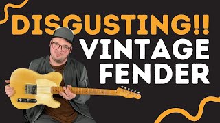 Video thumbnail for This Vintage '56 Fender Esquire is DISGUSTING!! by NEO Guitar Concepts