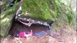 Video thumbnail of Bros Travers, 7a. Val Daone