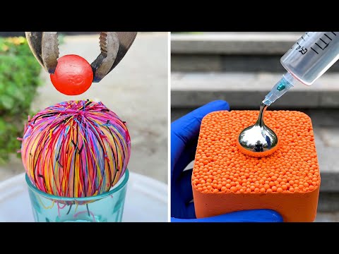 ASMR Relaxing & Satisfying Experiments for Quality Sleep & Mental Massage Ep3