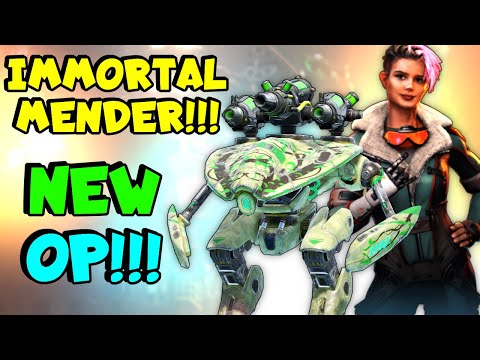 NEW OVERPOWERED! MENDER And Legendary Pilot With Unlimited Healing! Epic! | War Robots 7.7.7 MK3 WR