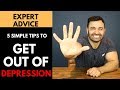 Simple steps to GET OUT OF DEPRESSION! (Hindi / Punjabi)