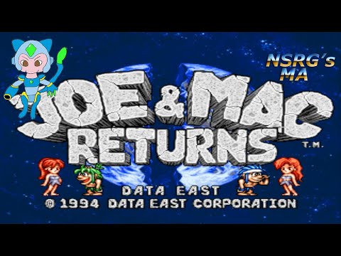 18-Mountain Top Stage ~ Boss (Joe & Mac Returns)(Arcade)