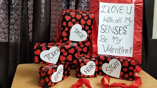 Tutorial : DIY Five Senses Gifts | Handmade Surprises | Valentine gifts ideas by JM Craft