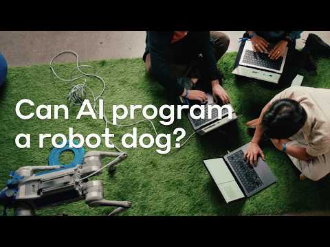 Can AI program a robot dog?