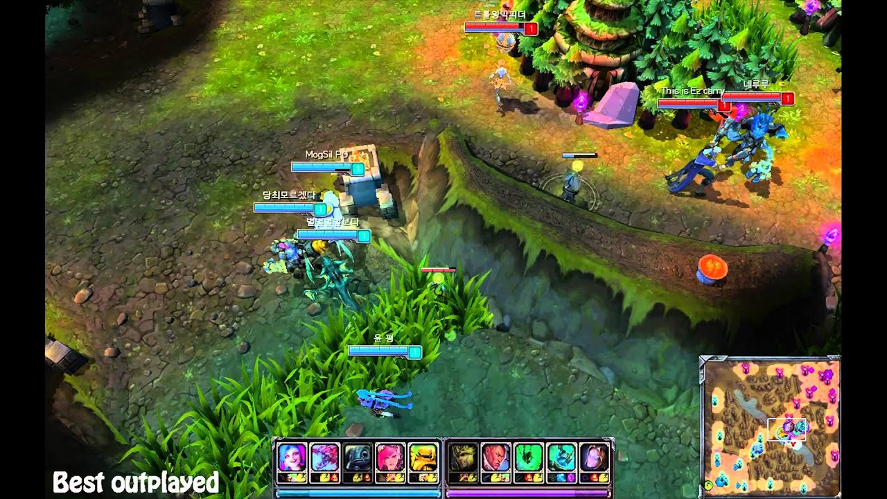 Liên Minh Huyền Thoại: tường dày quá kéo không qua nổi luôn @@