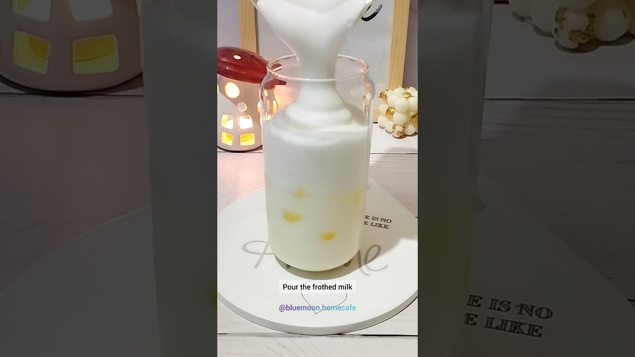 How To Make An Iced Cappuccino At Home ☕✨