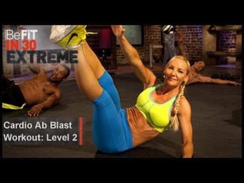 Cardio Ab Blast Workout | Level 2- BeFit in 30 Extreme