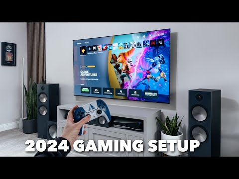 My 2025 Gaming Setup & Living Room Tour!