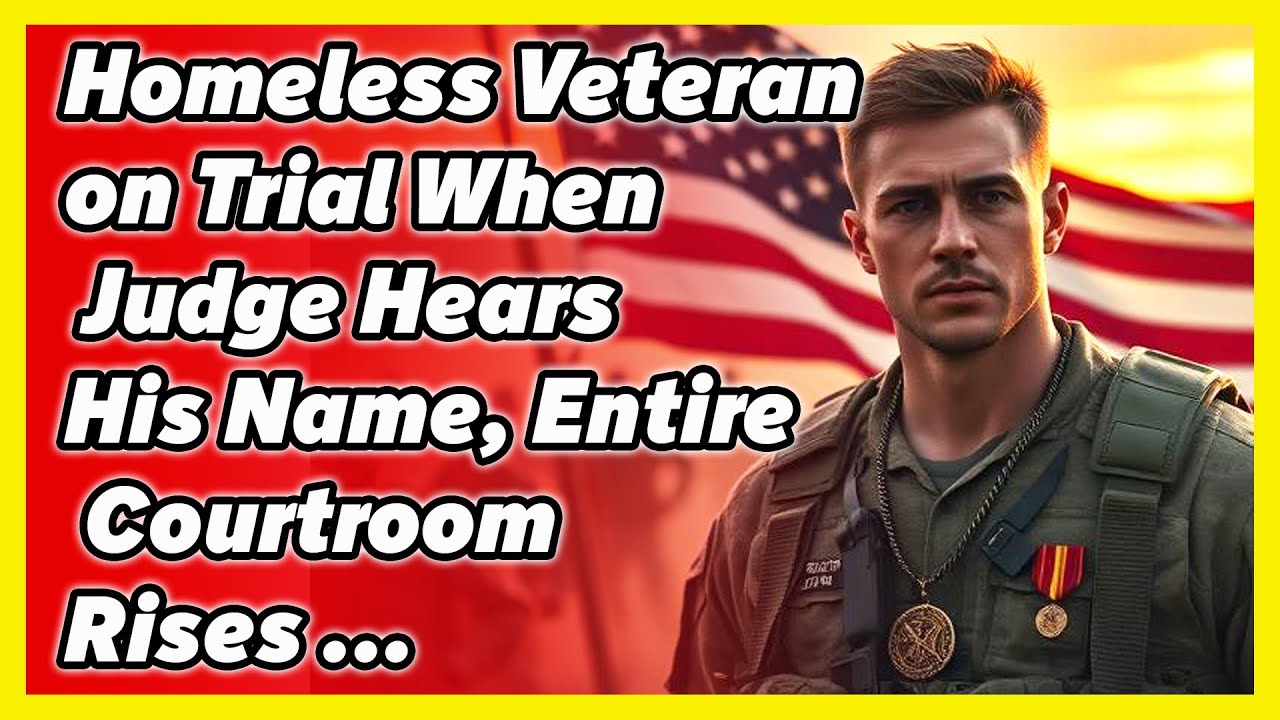 Homeless Veteran on Trial— When Judge Hears His Name, Entire Courtroom Rises