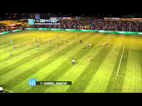 Gol de Hauche.Olimpo 0 Racing 1.Fecha 13.Torneo Primera División 2014.FPT