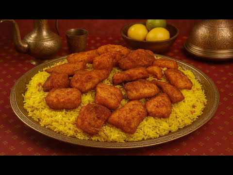 How to Make Yellow Butter Rice with Spiced Fish Bites