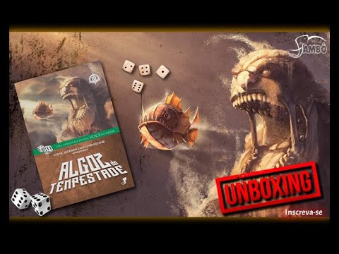 ALGOZ DA TEMPESTADE - LIVROS JOGOS - FIGHTING FANTASY - UNBOXING