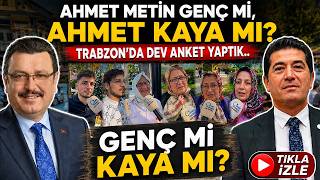 Miniaturka - Ahmet Metin Genç mi, Ahmet Kaya mı? Trabzon'da Dev Anket Yaptık..