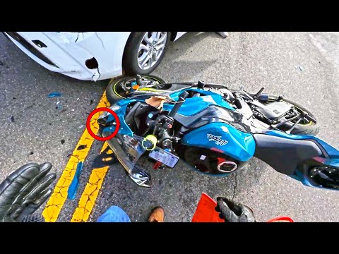 BIKES FALL TO PIECES - Crazy & Unbelievable Motorcycle Moments