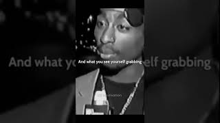 2pac - There&#39;s no nobody will help you make your dreams come true #2pac #lifeadvice #motivation