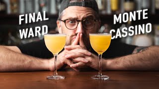 Two Drinks to Know - Final Ward vs Monte Cassino