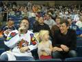 Mates Of State & Zambonis sing Beatles "Yellow submarine" with MAGS @ Sound Tigers hockey game!