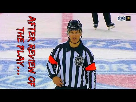 NHL Funny Referee Moments