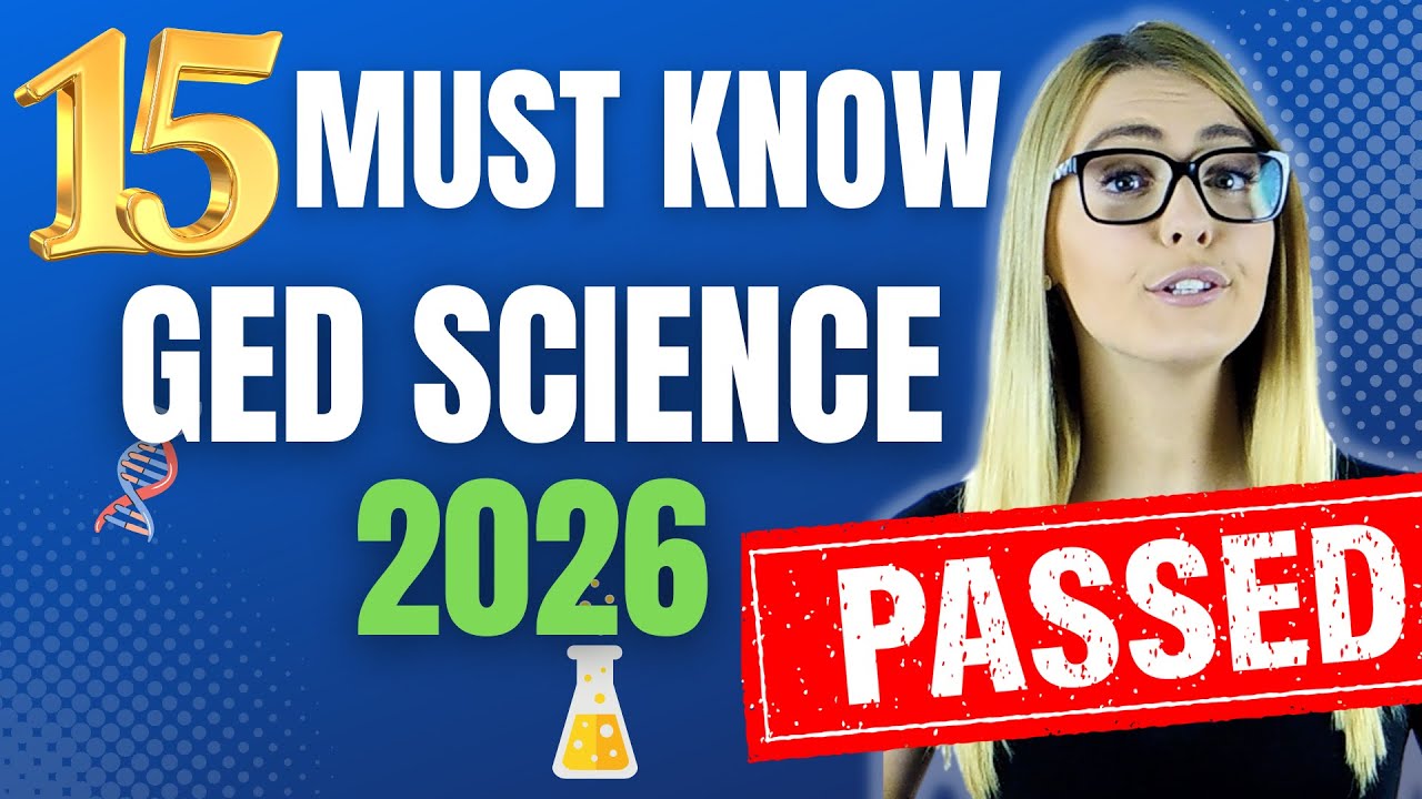 GED Science Test 2026 - Pass the GED with EASE
