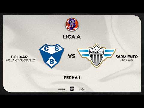 LIGA A – FECHA 1 – BOLIVAR (VCP) 98 – SARMIENTO (LEONES)
