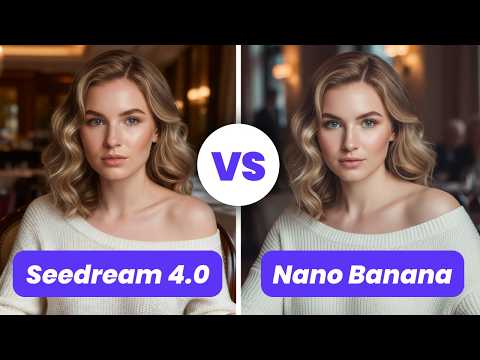 Seedream 4.0 VS Nano Banana | How to Use Seedream 4.0 Free - Best AI Image Generator Tutorial
