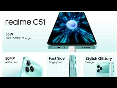 Realme C51 6/256Gb Carbon Black