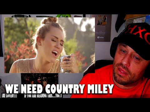 Miley Cyrus - The Backyard Sessions - "Look What They've Done To My Song" REACTION!