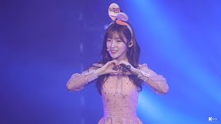 180122 오마이걸 (Ohmygirl) 비밀정원 미니콘서트 첫번째 밤 쥬뗌므 (Je t'aime) 아린 직캠 / fancam