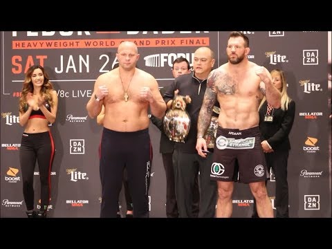 Bellator 214: Fedor vs Bader Weigh ins