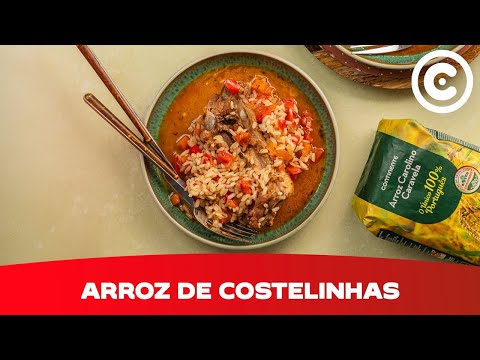 Receita com Arroz 100% Português? Arroz de Costelinhas
