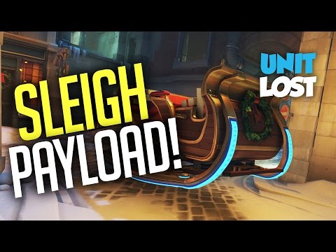 Overwatch - WINTER King’s Row! Sleigh Payload!