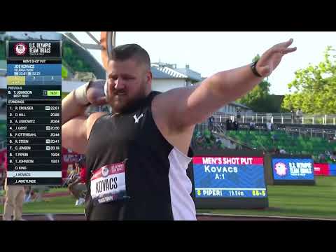 2020 US Olympic Team Trials Track & Field, (Shot Put Men's), 2021 Eugene, Oregon, Final Full