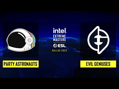 Party Astronauts vs. Evil Geniuses - Map 1 [Inferno] - IEM Dallas 2022 NA - Closed Qualifier