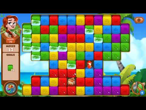 Lost Island Blast Adventure level 75